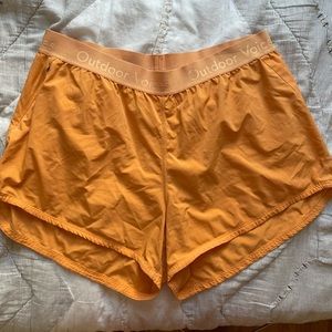 OV relay 3” shorts in orange